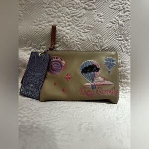 Roots x Wicked Leather Zip Pouch